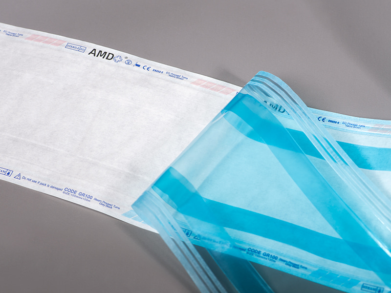 Spól steiriliú AMD gusseted