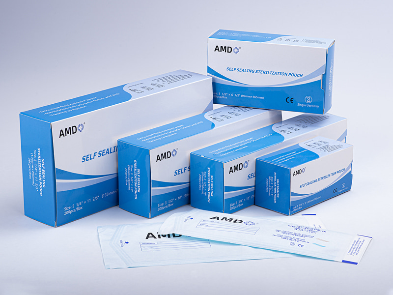 AMD Féin -Séalaithe Pouch Steiriliúcháin