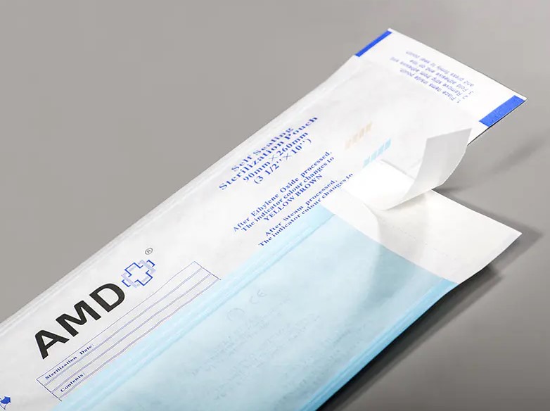 Conas Pouch Féin-Séalaithe Steiriliú Hopeway AMD a Úsáid